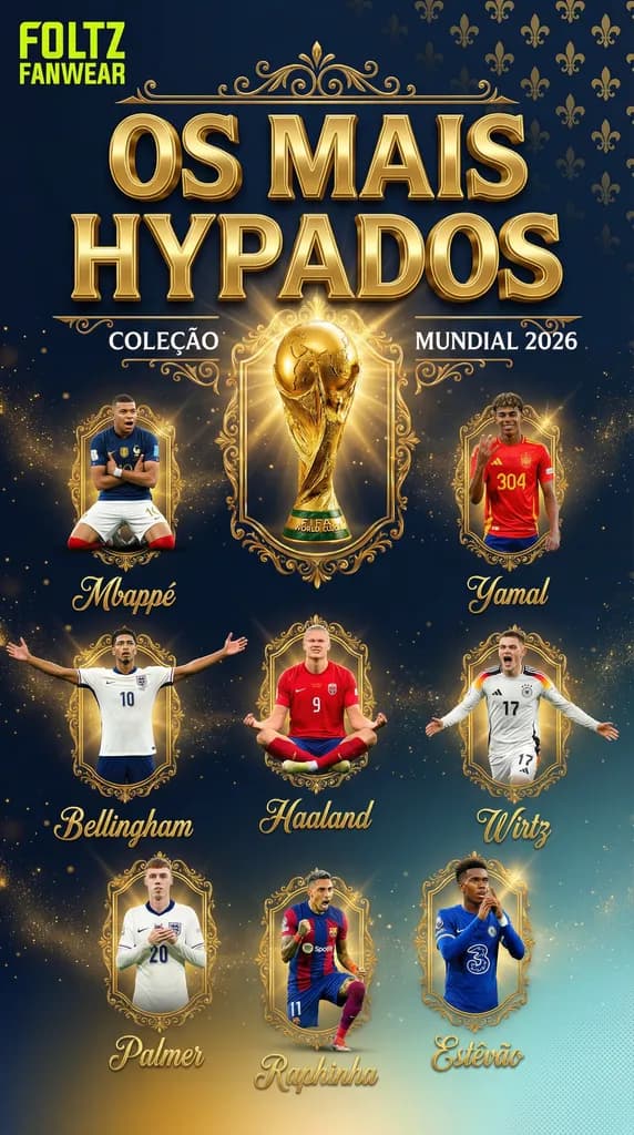 Coleção Mundial 2026 - Vista Seu Craque