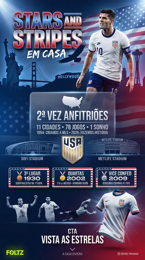 Estados Unidos - Elenco 2026