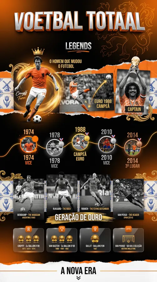 Holanda - Elenco 2026