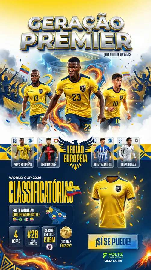 Equador - Elenco 2026