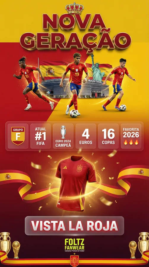 Espanha - Elenco 2026