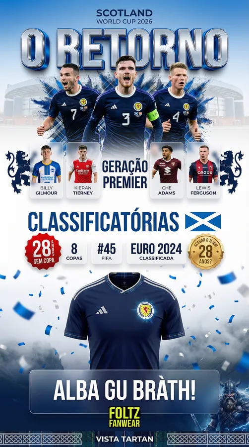 Escócia - Elenco 2026